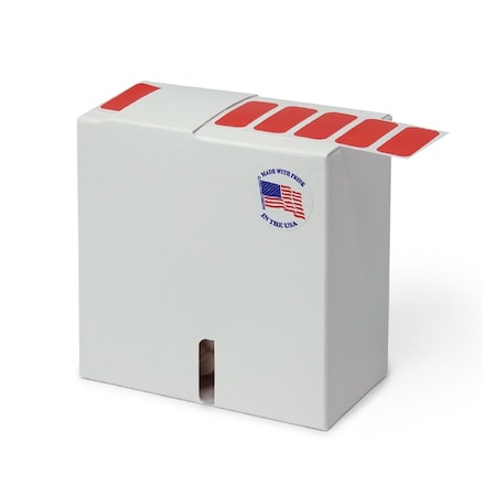 Globe Scientific Label Rolls, Cryo, 33x13mm, for 1.5/2mL Tubes, Red, 1000PK LCR-33X13R